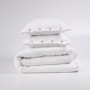 Pościel Moyha podwójna Senne Marzenie biała