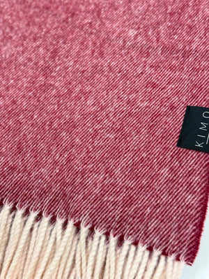 Koc KIMO Duet burgund - 50% kaszmir 50% merino