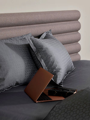Poszewka Tempur Luxe Jacquard Cotton - Antracyt