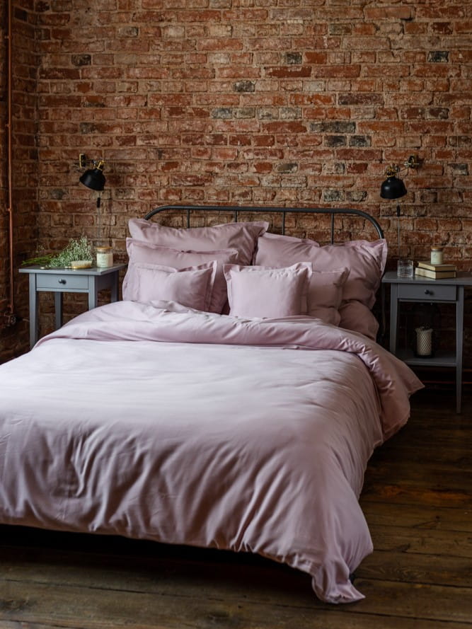 Pościel Kimo Basic Brudny Róż