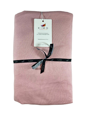 Prześcieradło KIMO z gumką różowe