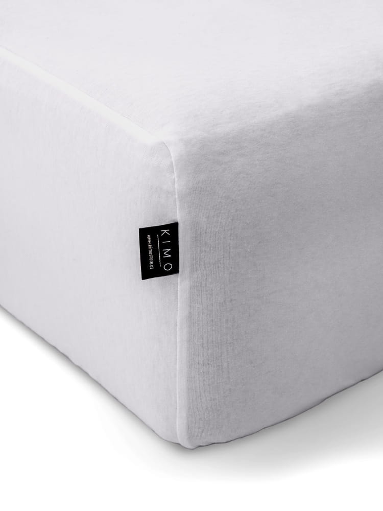 Prześcieradło KIMO z gumką białe