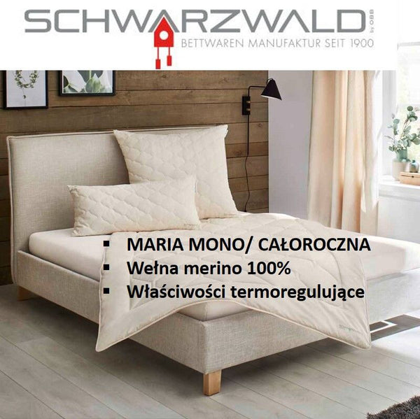 Kołdra Schwarzwald wełna merino całoroczna