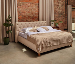 Łóżko tapicerowane Selene Premium Chesterfield