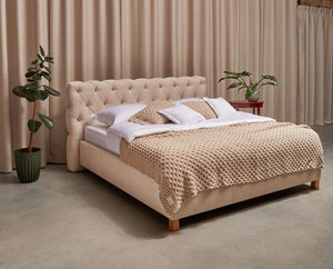 Łóżko tapicerowane Selene Premium Chesterfield