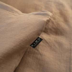 Pościel Kimo Pure Linen brąz