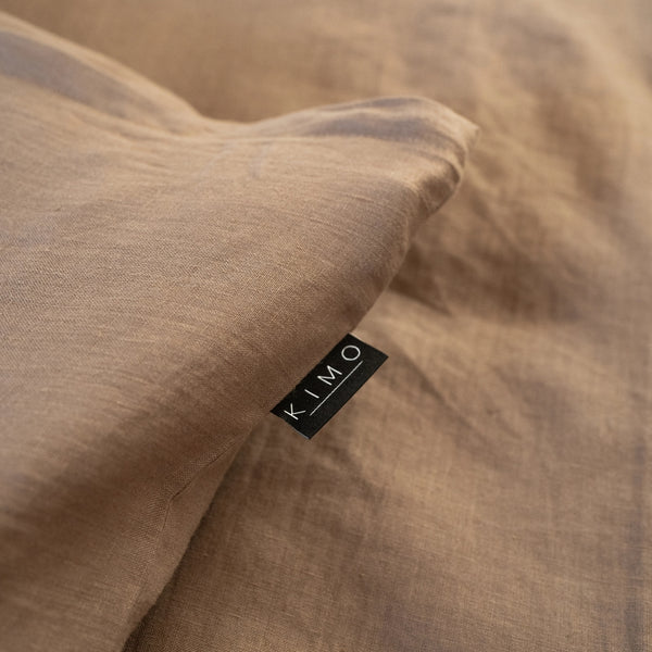 Pościel Kimo Pure Linen brąz