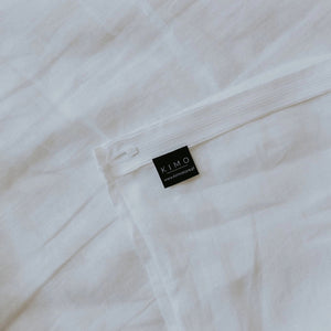 Pościel Kimo Pure Linen biała