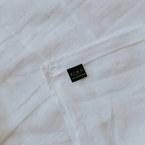 Pościel Kimo Pure Linen biała