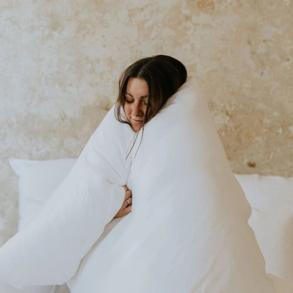 Pościel Kimo Pure Linen biała