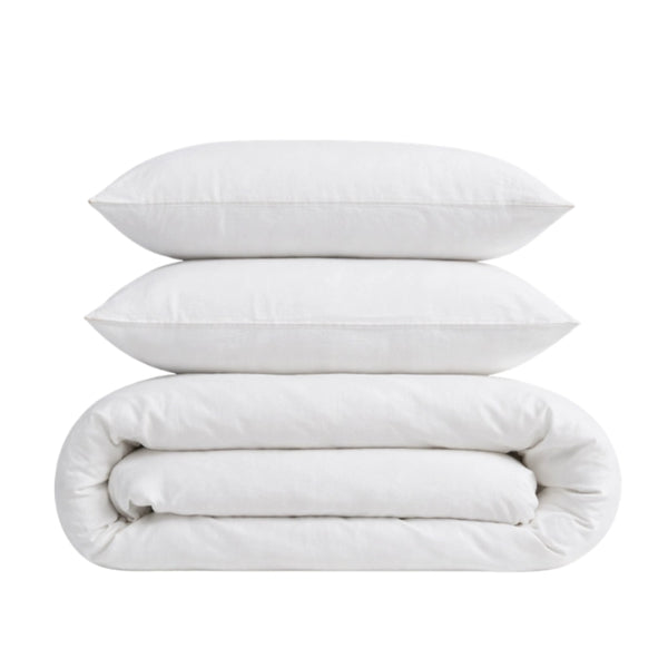Pościel Kimo Pure Linen biała