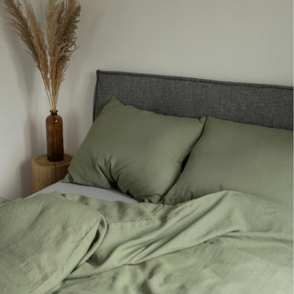 Pościel Kimo Pure Linen szałwia