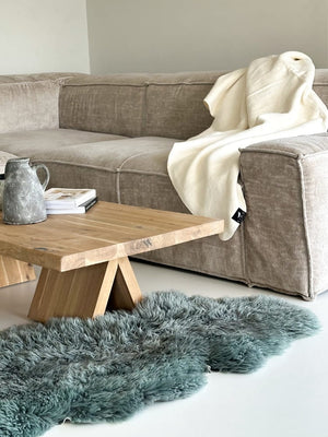 Koc Bawełniany KIMO Cozy ecru