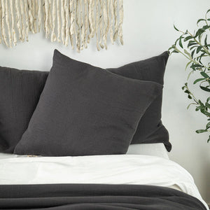 Poszewka Moyha Bawełniana Antracytowa