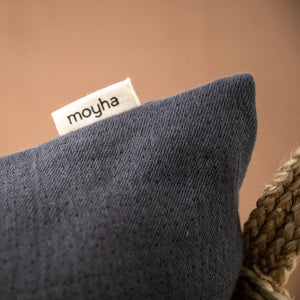 Poszewka Moyha Bawełniana Antracytowa