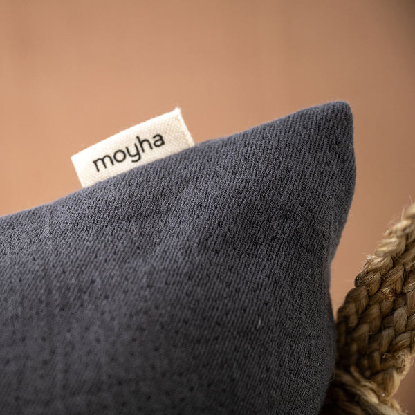 Poszewka Moyha Bawełniana Antracytowa