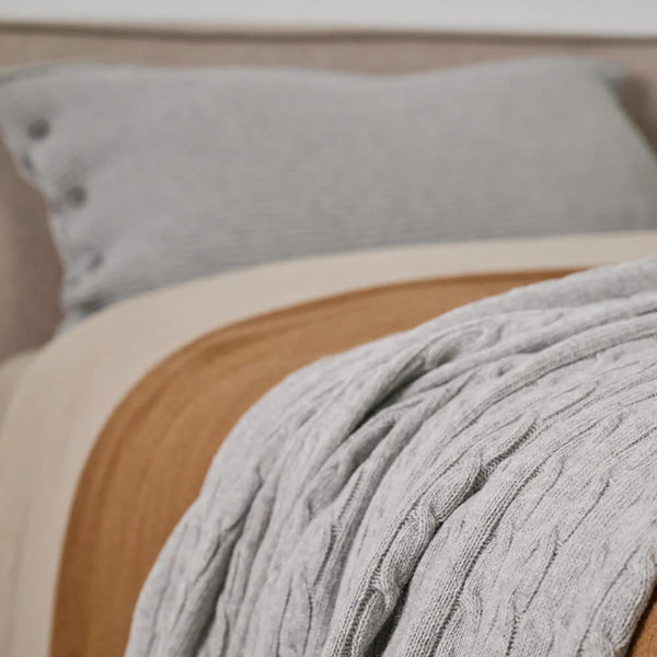 Poszewka Moyha Klasyczna Premium Szara