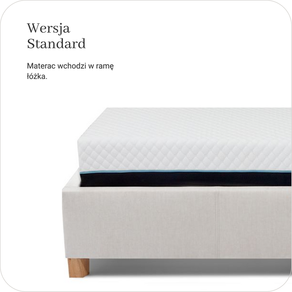 Łóżko tapicerowane Selene Toronto