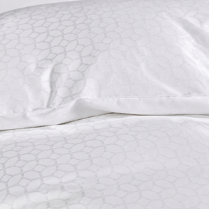 Poszwa Home by TEMPUR® Luxe Jacquard Cotton biała