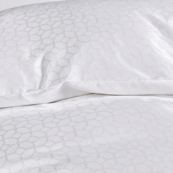 Poszwa Home by TEMPUR® Luxe Jacquard Cotton biała