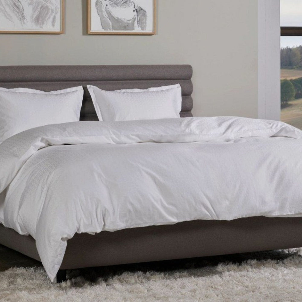 Poszwa Home by TEMPUR® Luxe Jacquard Cotton biała