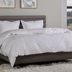 Poszwa Home by TEMPUR® Luxe Jacquard Cotton biała