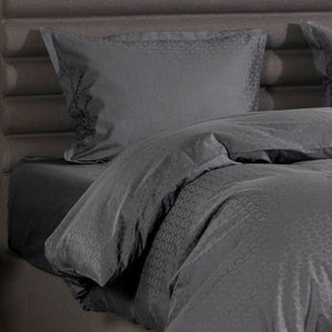 Poszwa Home by TEMPUR® Luxe Jacquard Cotton antracytowa