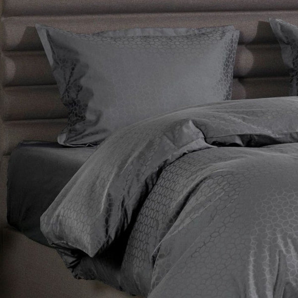 Poszwa Home by TEMPUR® Luxe Jacquard Cotton antracytowa