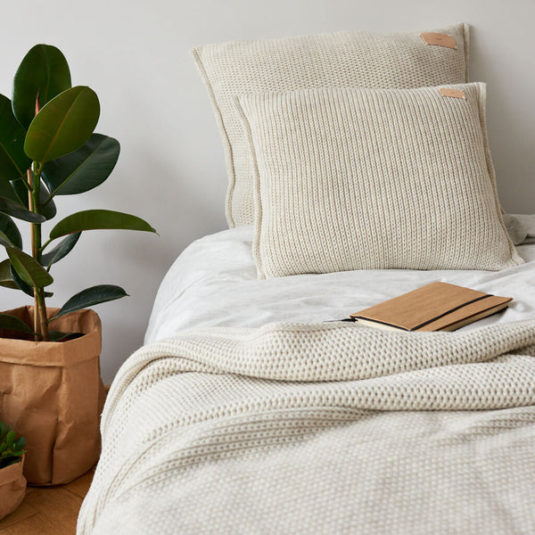 Poszewka Moyha Miękka beżowa