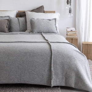 Poszewka Moyha Pięknie Prosta Jasno Szara