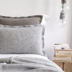 Poszewka Moyha Pięknie Prosta Jasno Szara
