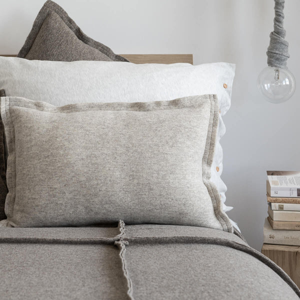 Poszewka Moyha Pięknie Prosta Kremowa