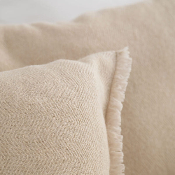 Poszewka Moyha w Jodełkę Beżowa