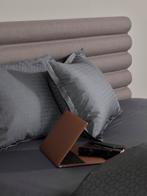 Poszewka Tempur Luxe Jacquard Cotton - Antracyt