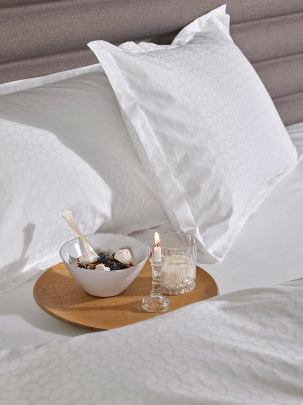 Poszewka Tempur Luxe Jacquard Cotton - Biała