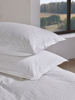 Poszewka Tempur Luxe Jacquard Cotton - Biała