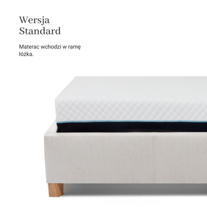 Łóżko tapicerowane Selene Toronto