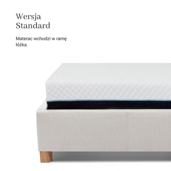 Łóżko tapicerowane Selene Toronto